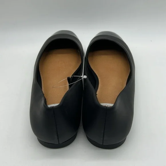 DV by Dolce Vita Malanie Toe Cap Ballet Flats Black Vegan Shoes Size 8 NWB - Picture 7 of 14
